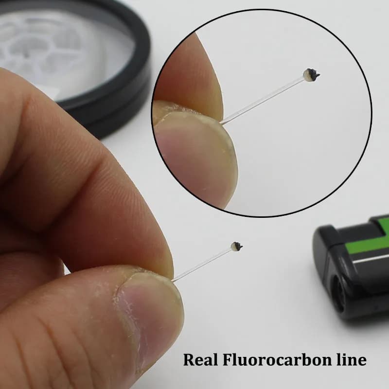 Bas de ligne fluorocarbone pour pêche à la carpe en combi rig et chod rig 15