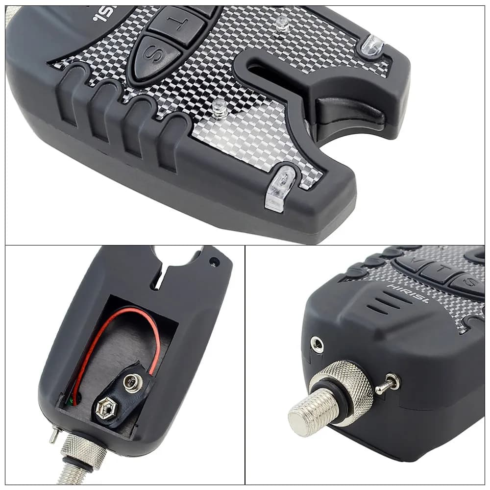 Set alarme de touche et swingers pour carpe - Support de canne trépied barre buzzer équipement carpe