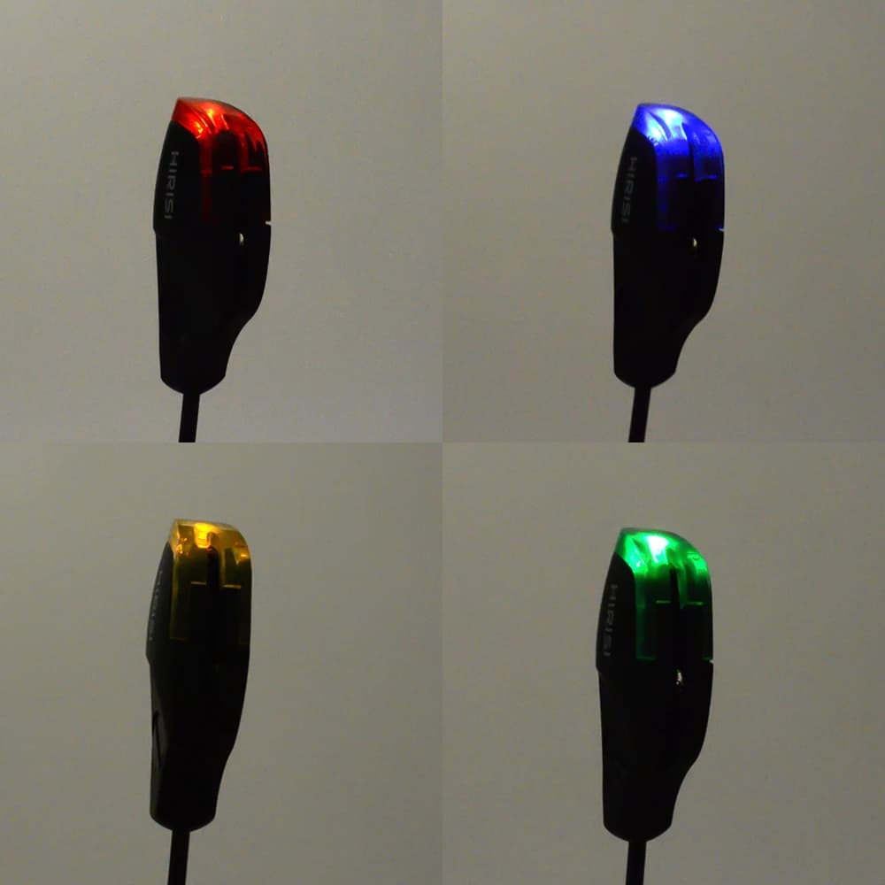 Swingers indicateurs LED Hirisi base amovible pour alarmes de pêche indicateur morsure