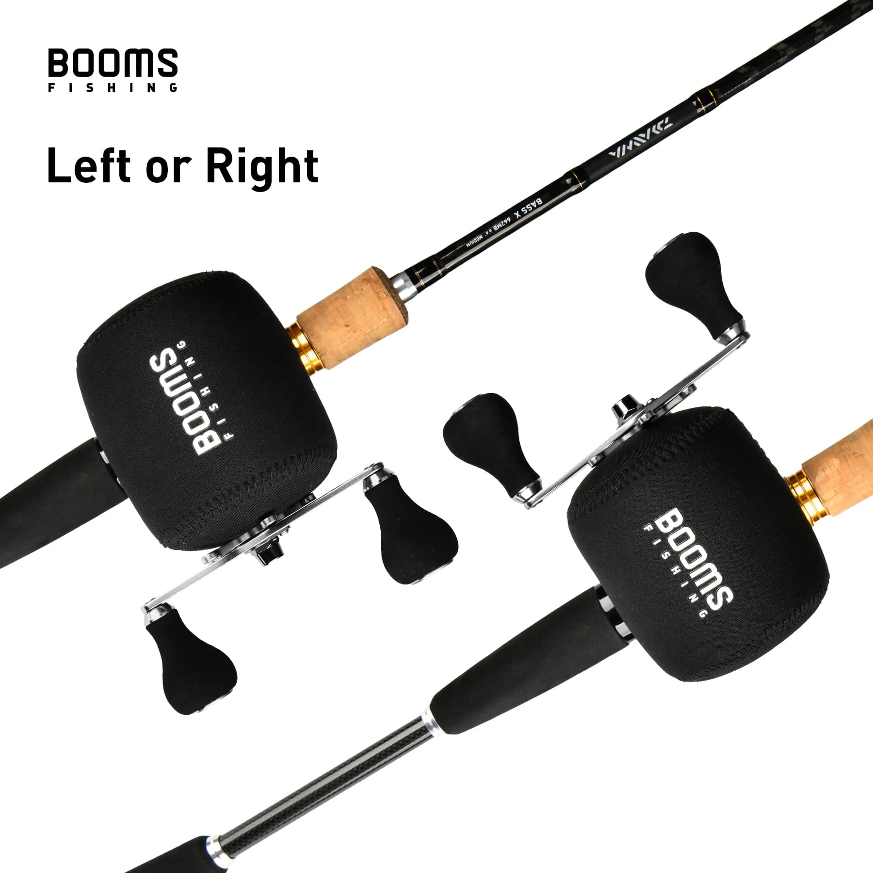 Étui néoprène moulinet pêche Booms RC1 ultra-léger résistant - Housse tambour casting protection renforcée