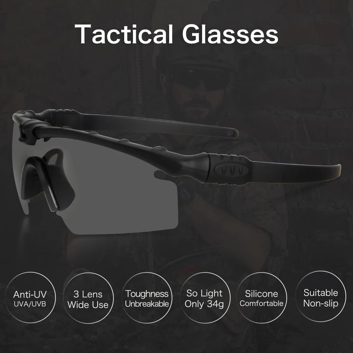 Lunettes de pêche polarisées ballistiques 3.0 pour pêche en mer et pêche à la mouche
