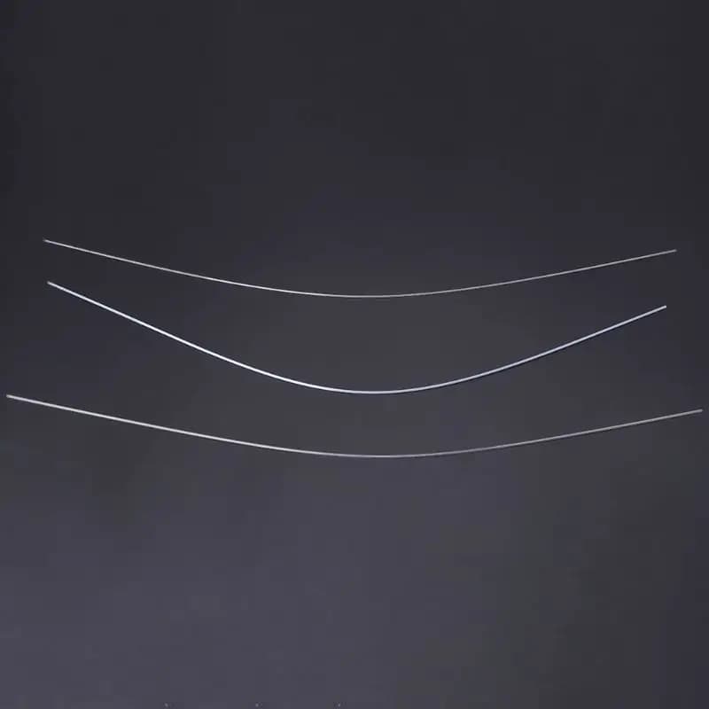 Tubes flotteurs queue DIY 10 pièces lot diamètres 0.8 à 1.2mm pour montages personnalisés pêche fine