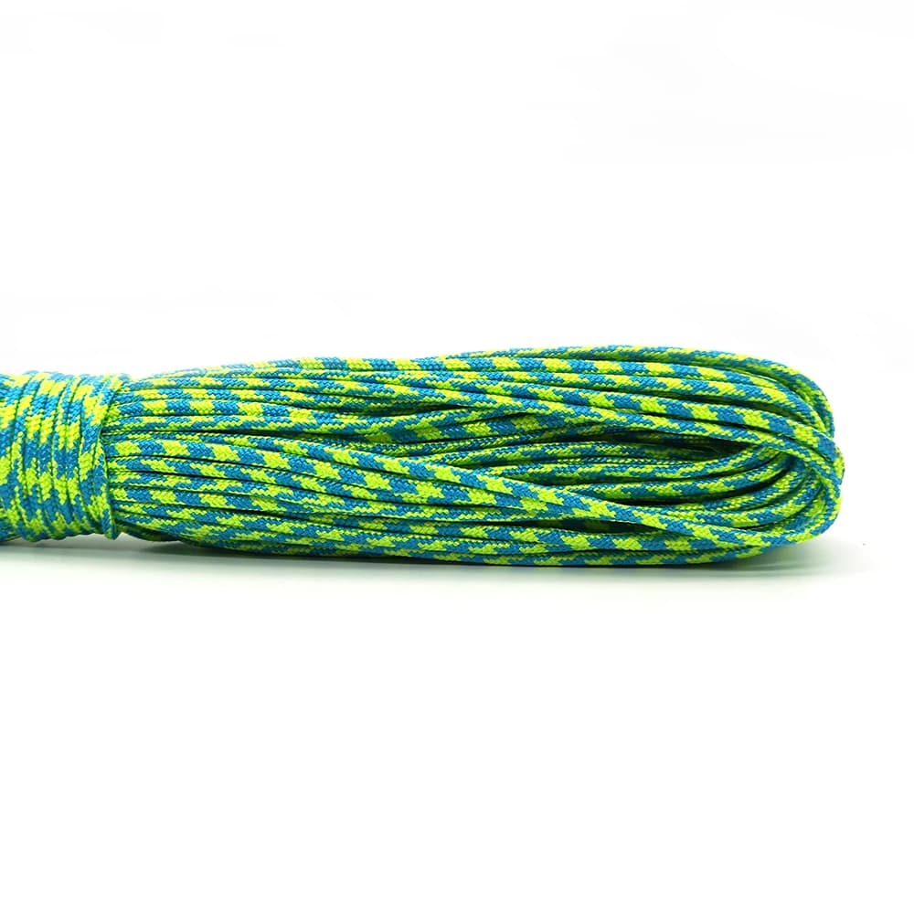 Paracord 100 couleurs 31m pour pêche survie camping - Corde parachute 2mm multifonction