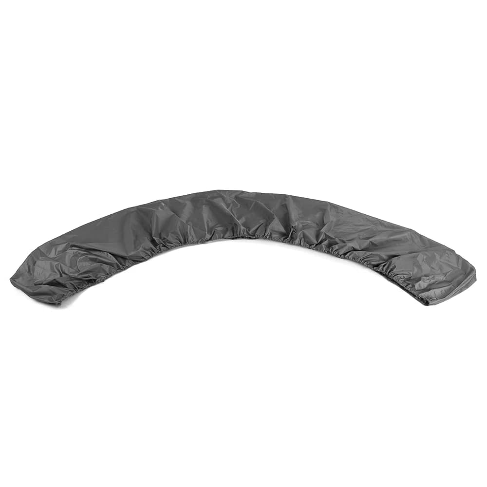 Bâche de protection universelle pour bateau - Housse étanche kayak canoë anti-UV noir