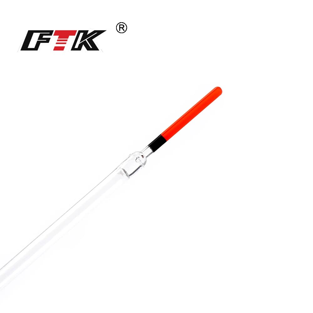 Flotteurs nylon cristal FTK 10 pièces lot 1.0g à 2.0g pour pêche fine et précise, matériel pêche complet