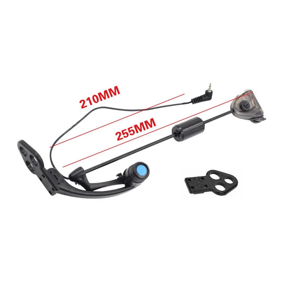 Hanger LED pour swinger de pêche à la carpe - indicateur de touche lumineux pour pêche nocturne et alarmes