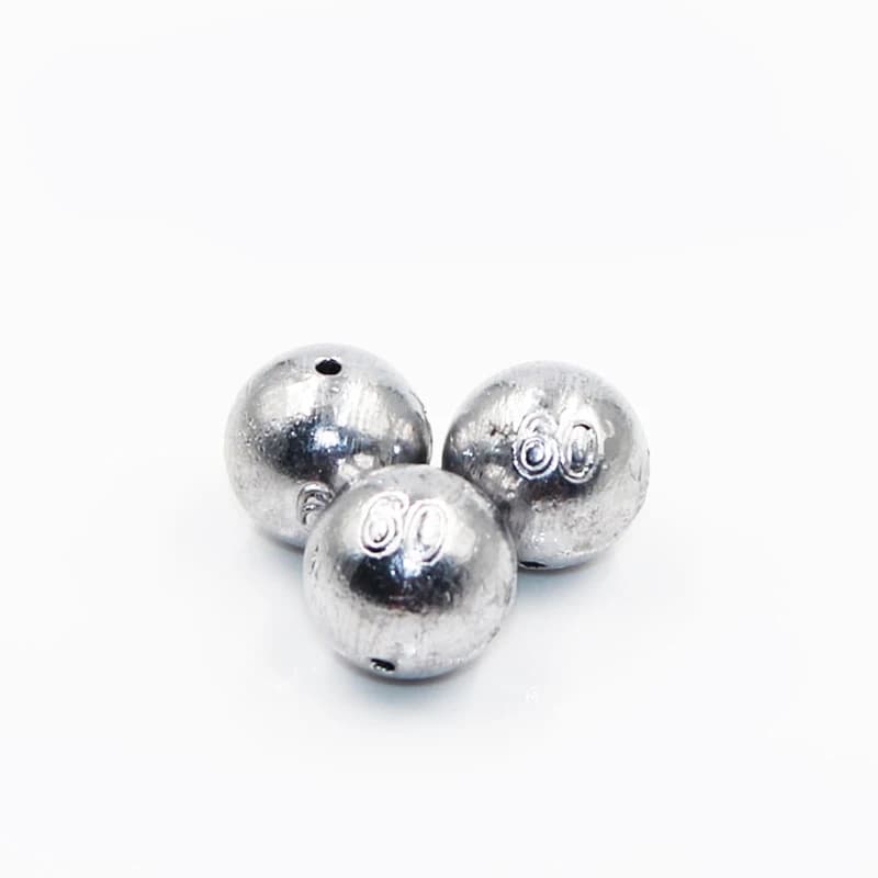 5 plombs oeufs pour pêche de 2g à 30g - Poids plomb résistant déformation - Boîte split shot pour pêche précise