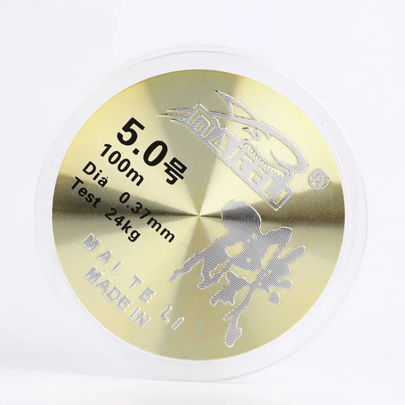 Ligne de pêche nylon Taiwan 100m - Fil principal super résistant pour pêche au leurre et sportive