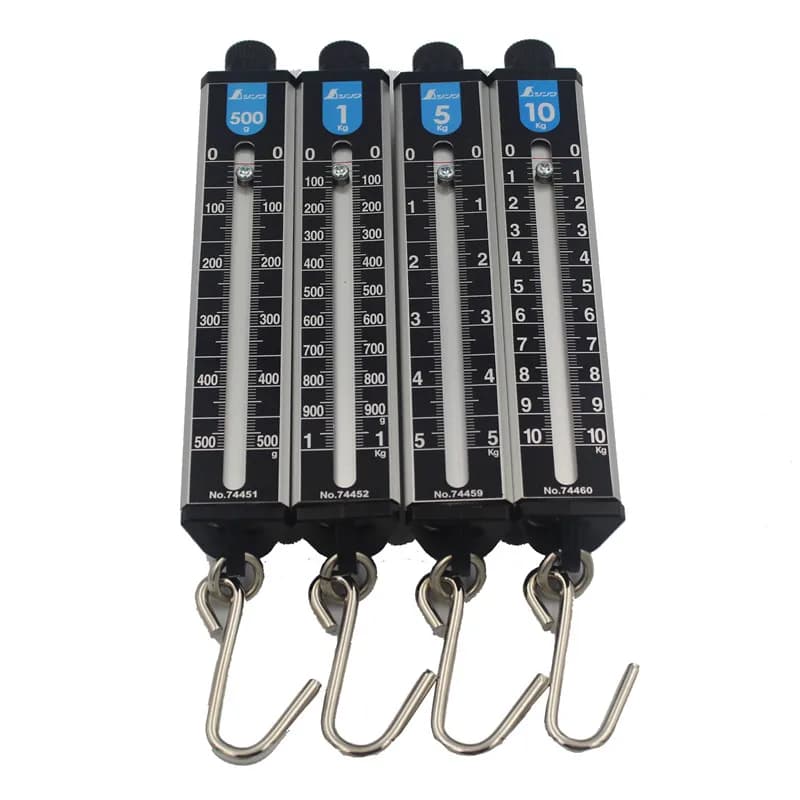 Balance dynamomètre SHINWA portable mini - Pèse-ressort précis pour pesées express en déplacement