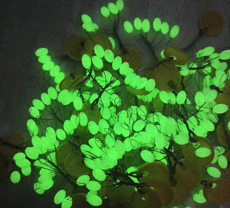 30 pièces flotteurs luminescents ovale mini pêche espace haricots J303, fixation facile comme un stop float