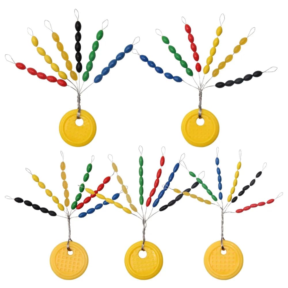 Stops ovale Easy Catch 150 pièces pour plombs et flotteurs, connecteur ligne de pêche robuste