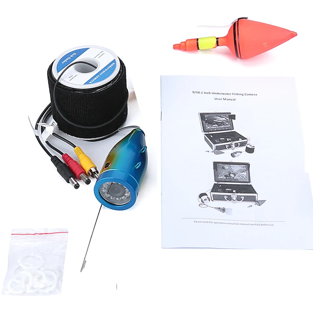 Caméra sous-marine MAOTEWANG 1000TVL pour détecteur de poissons avec câble 15m ou 30m - 30 pièces