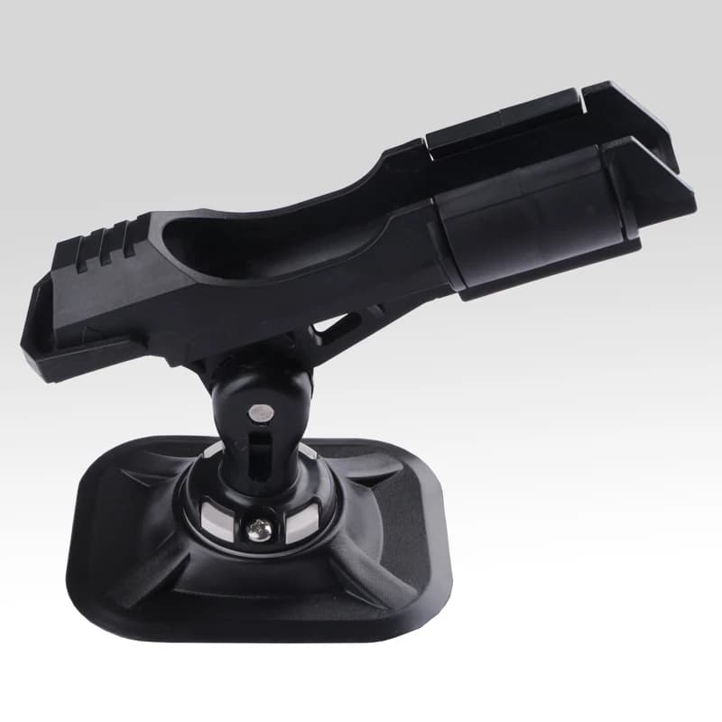 Support de canne à pêche A09016 pour bateau gonflable - Fixation universelle pour raft et kayak
