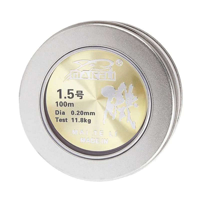 Ligne de pêche nylon Taiwan 100m - Fil principal super résistant pour pêche au leurre et sportive