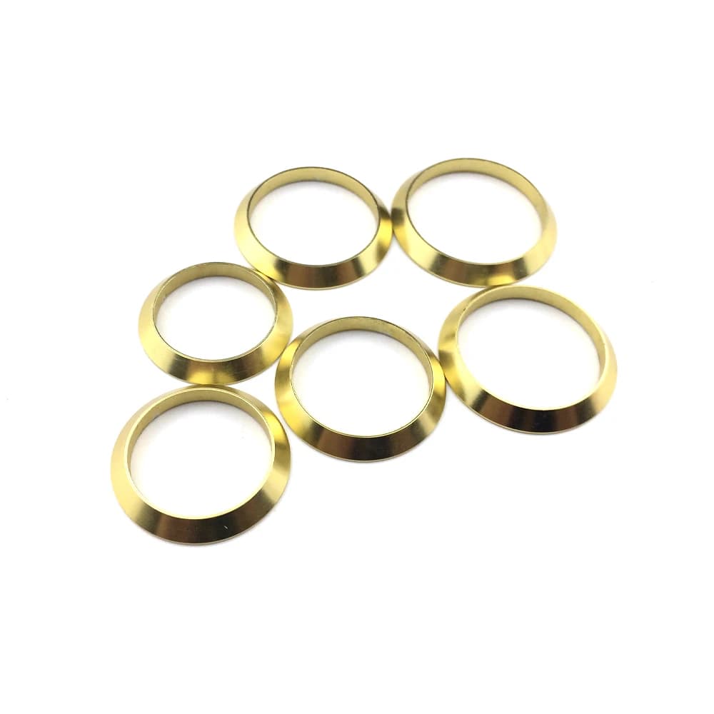Bague décorative NooNRoo pour canne à pêche anneau aluminium DIY réparation composants