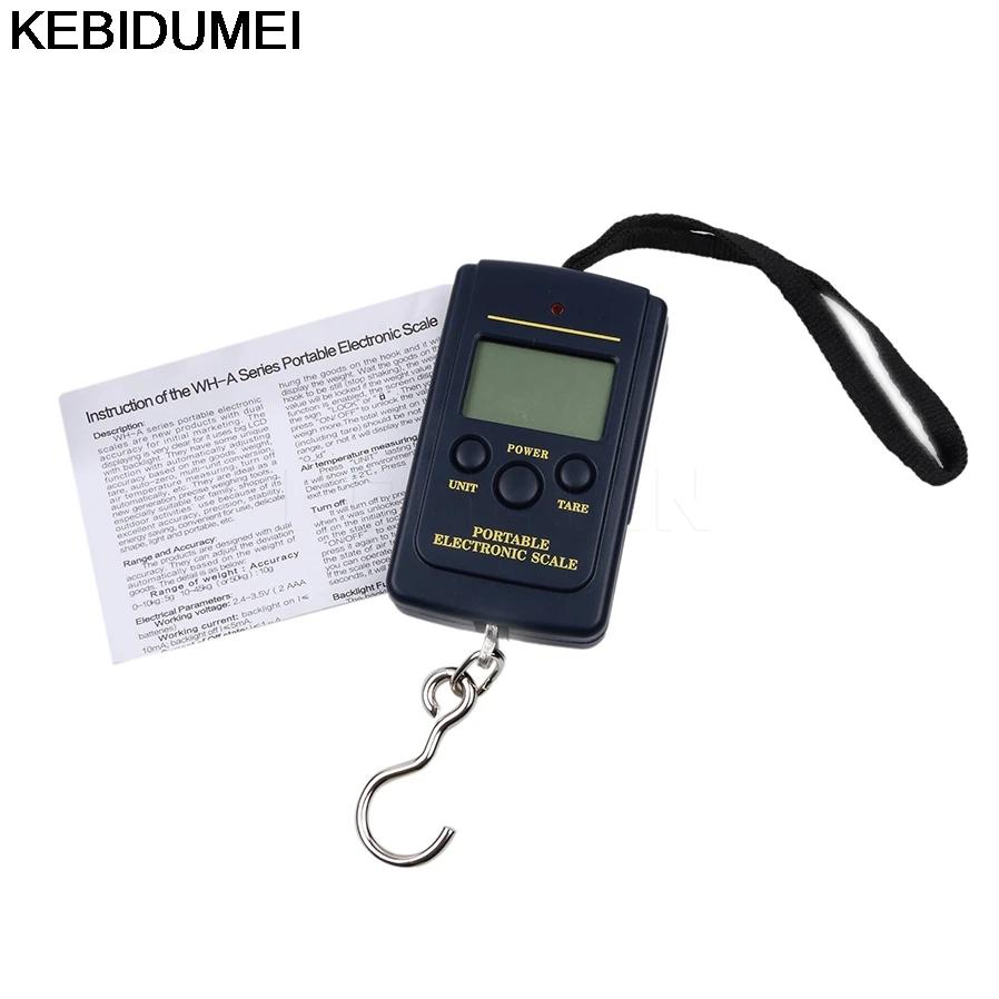 Mini balance électronique poche pêche 40kg/10g multifonction - Balance portable numérique pour pêcheurs