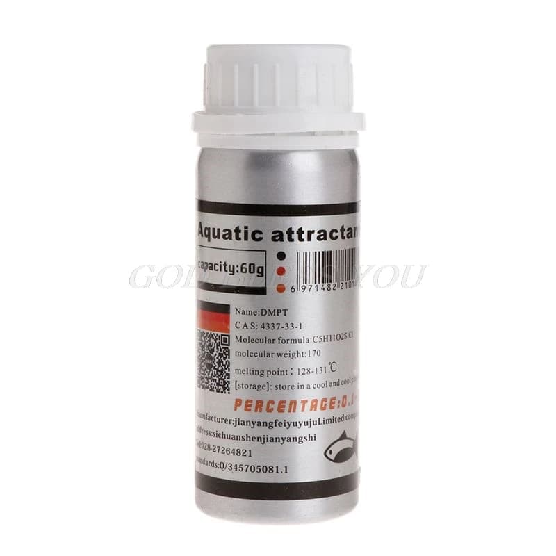 Poudre attractive DMPT 60g pour carpe - appât puissant avec odeur irrésistible pour pêche au coup