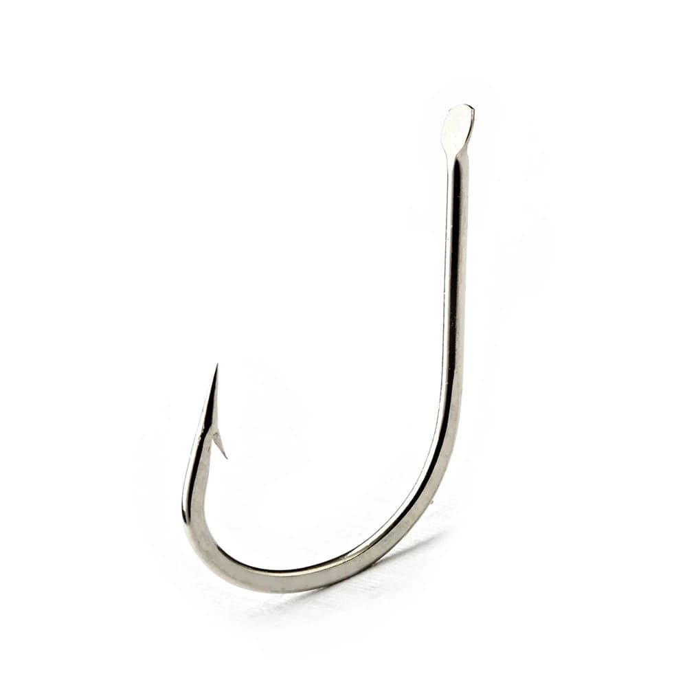 Lot de 100 hameçons pêche carpe acier haute teneur carbone bronze 421N n°1 à 10 tête