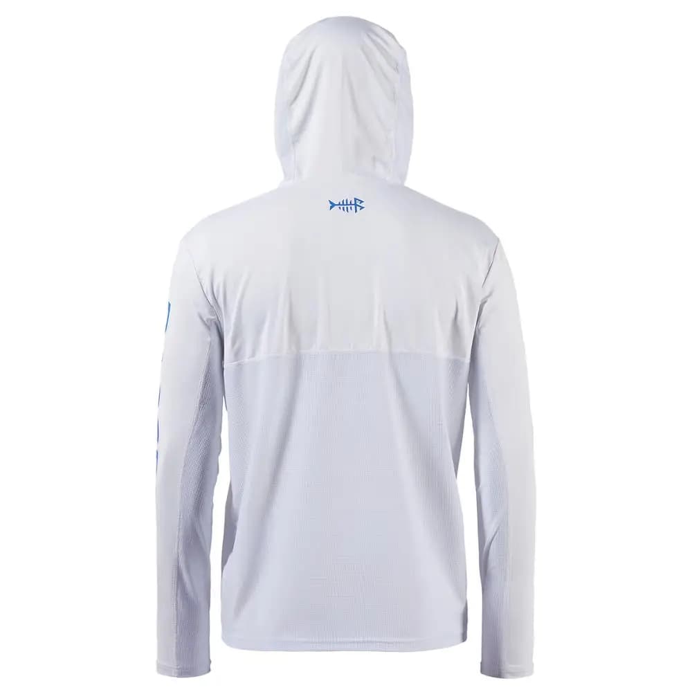 Chemise de pêche homme manches longues à capuche anti-UV UPF 50+ pour une protection solaire optimale