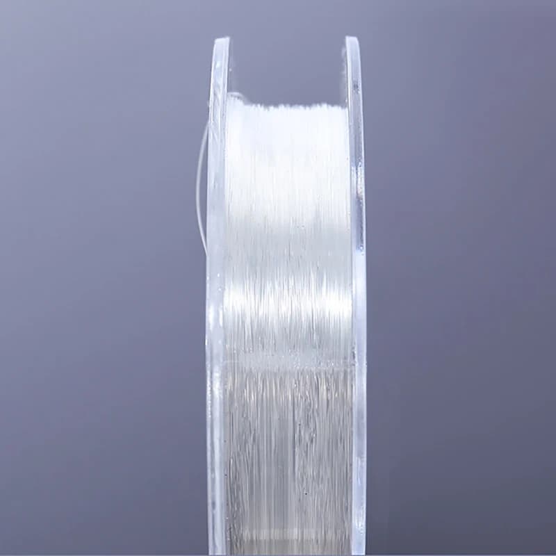Ligne fluorocarbone 100% 50m super forte leader pêche mer ligne plongeante carbone