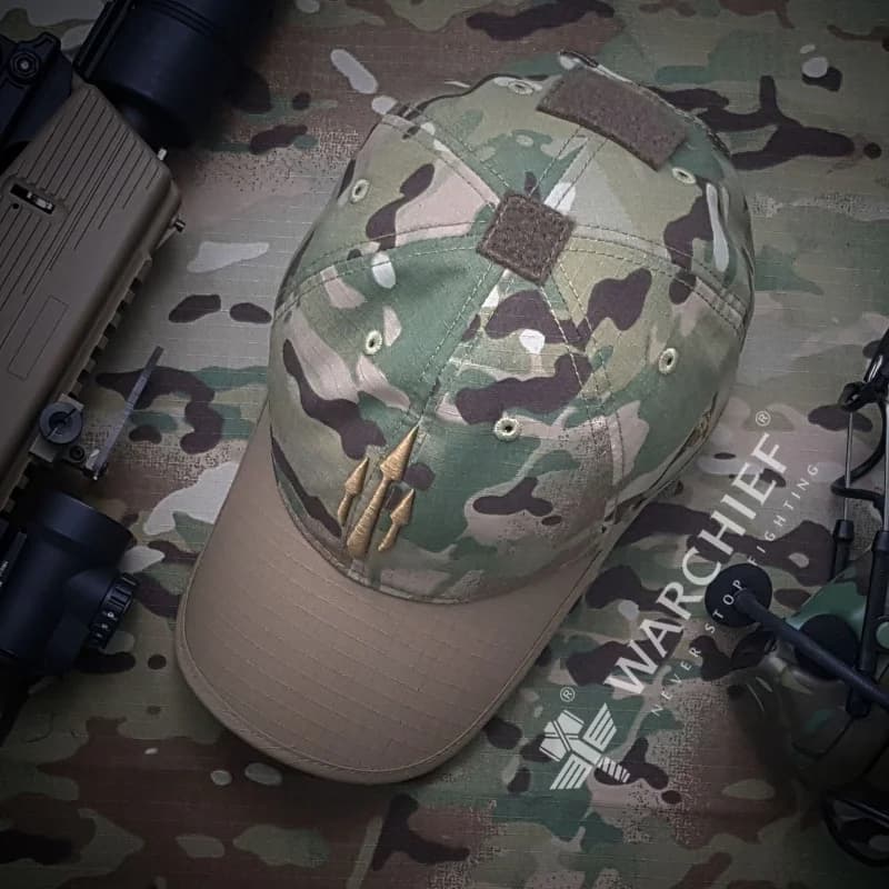 Casquette tactique Poseidon opérateur bleu marine camouflage pêche sport extérieur chasse
