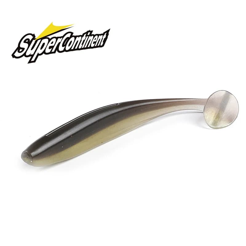 Leurres souples Supercontinent shiner 50-100mm pour gros brochets - appât artificiel facile à ferrer