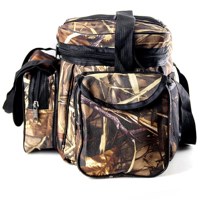 Sac pêche grande capacité étanche PJ198 - Sac ceinture leurres multifonction pour pêche carpe