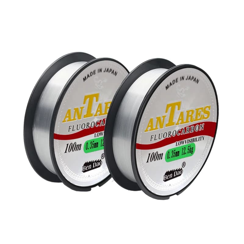 Fluorocarbone 100m pour la pêche à la carpe - Ligne de pêche monofilament japonaise ultra résistante