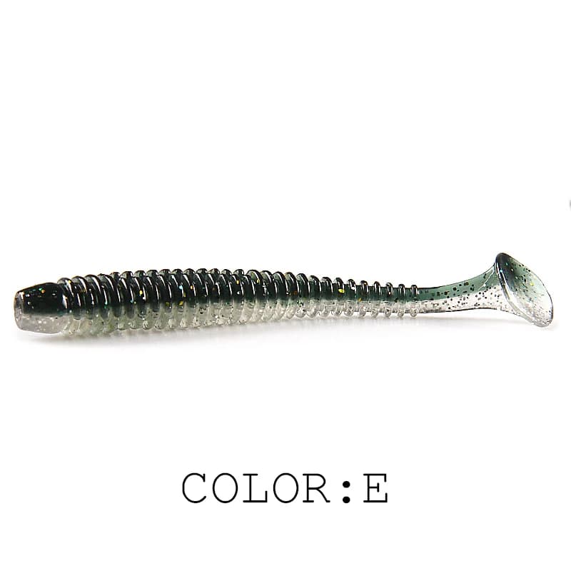Leurre Souple Shad Impact Ring 2023 pour Jig et Swimbait, Lot de 6, 10 ou 20