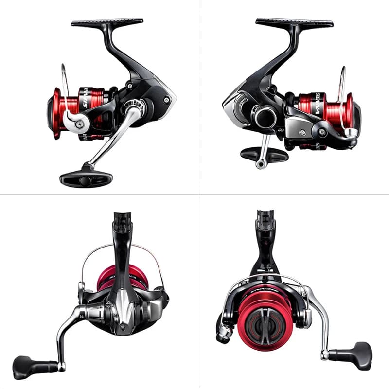 Moulinet de pêche spinning SHIMANO SIENNA 2000 2500 3000 4000 - Original pour eau douce et mer - Moulinet robuste et fiable