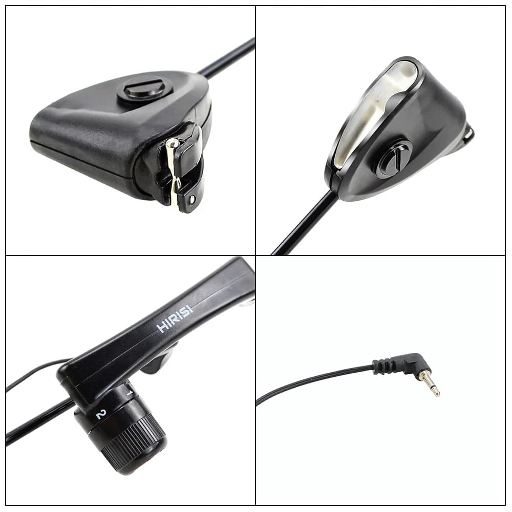 Set swingers carpe avec boîtier indicateurs pêche alarme LED lumière B2005