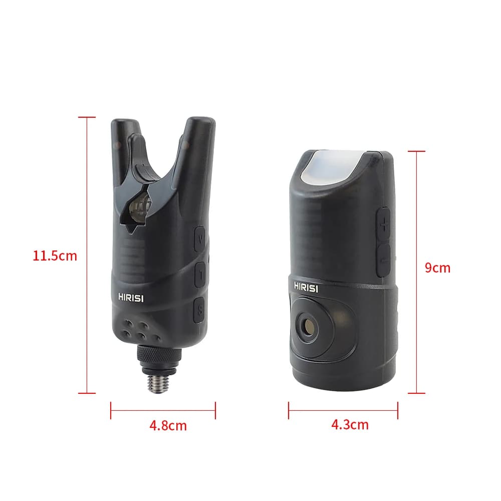 Set d'alarme de touche sans fil HRS1 pour pêche à la carpe - Détecteur intelligent sans connexion filaire