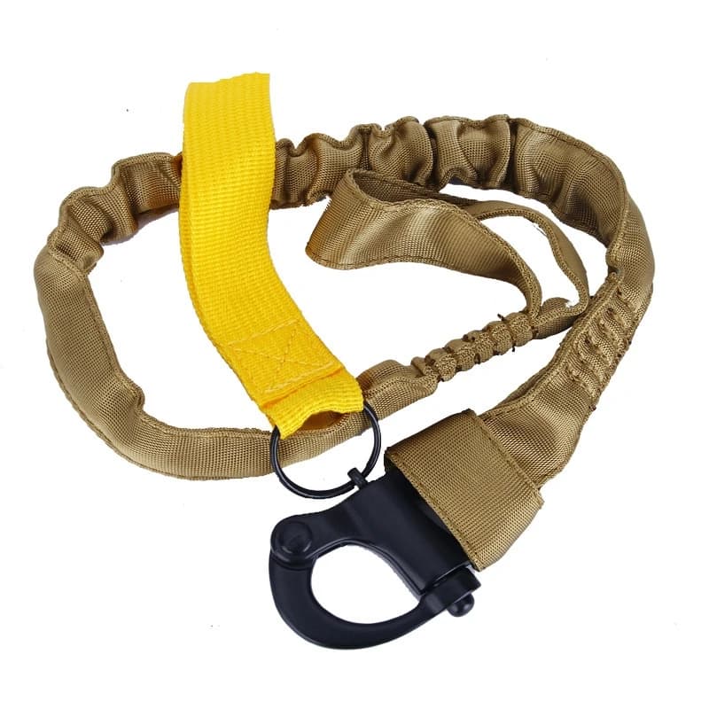 Lanière de sécurité à libération rapide pour pêche - Sangle élastique pour sac banane et équipement