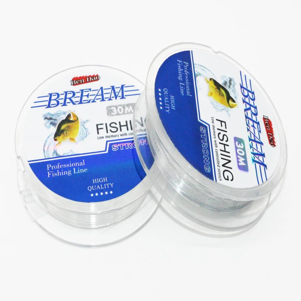 Ligne de pêche hiver monofilament japonais ultra résistante 0.08mm 0.10mm 0.12mm pour glace