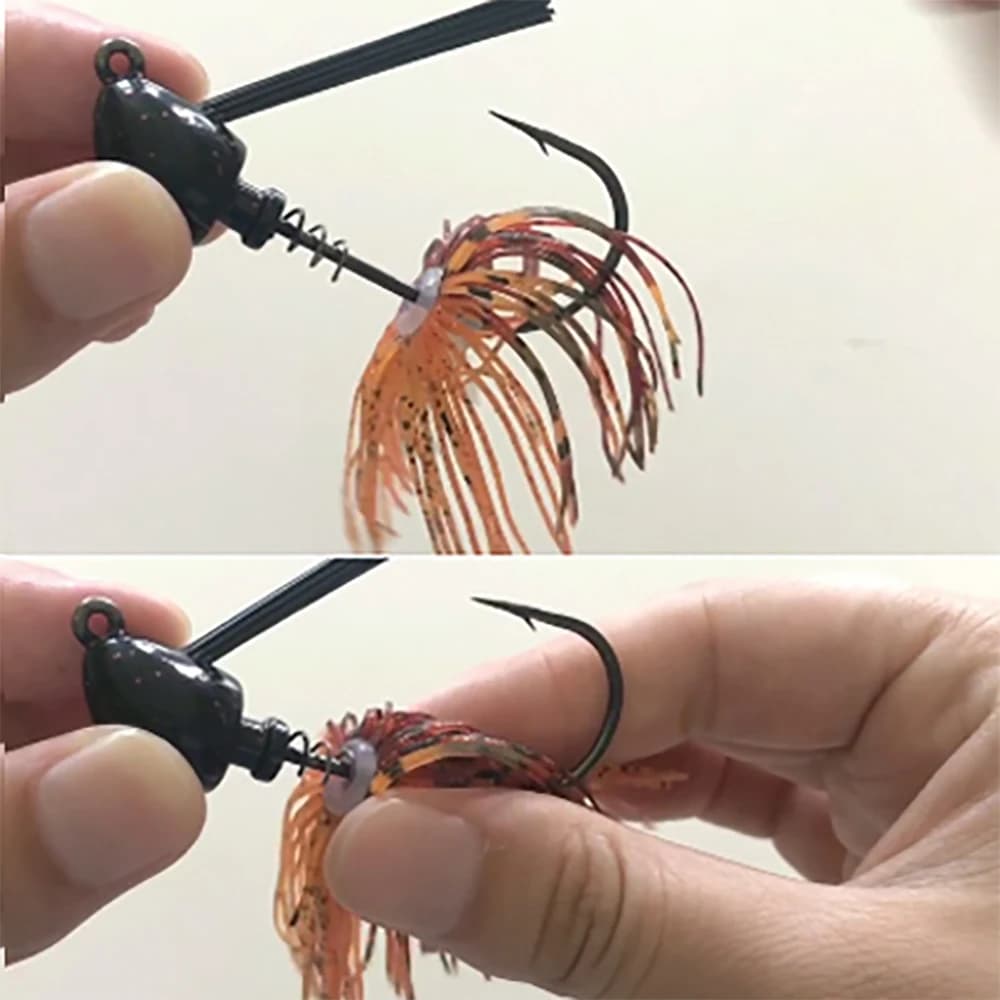 3 à 10 pcs Skirts Silicone 88 Strands 64mm - Jupes élastiques parapluie pour buzzbaits spinnerbaits