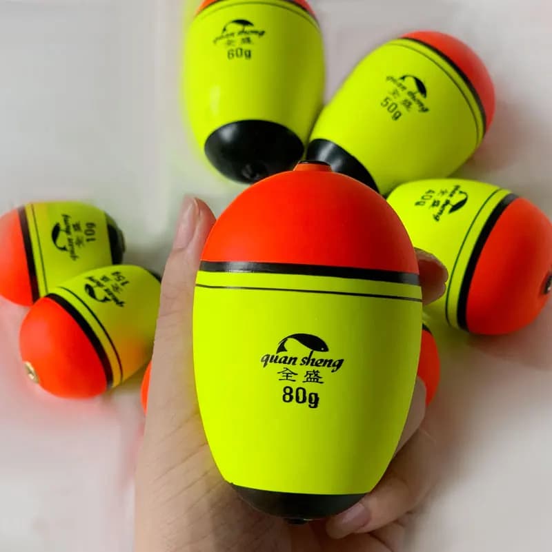 Flotteur pêche EVA élastique 10g-150g - Boya flottante pour pêche à la roche et pêche traditionnelle