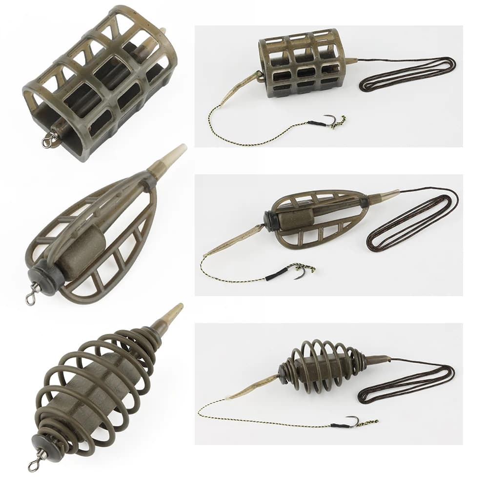 Feeder method pêche carpe 40g-80g montage hair rig Europe accessoires carpe