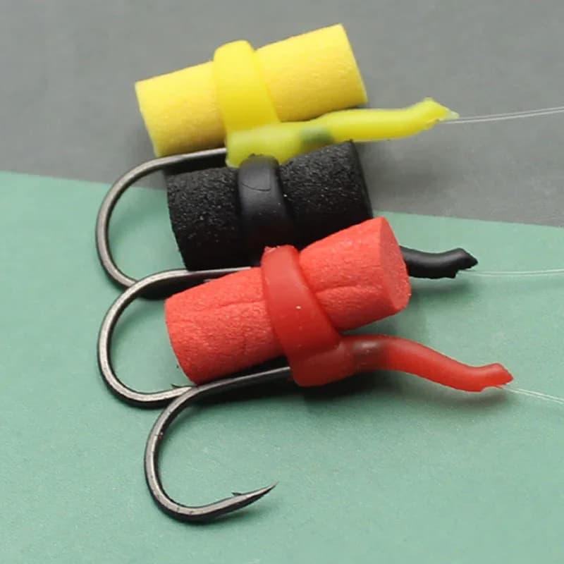 Pop up boilies flottants pour pêche carpe - appâts zig imitation mousse rig chod feeder