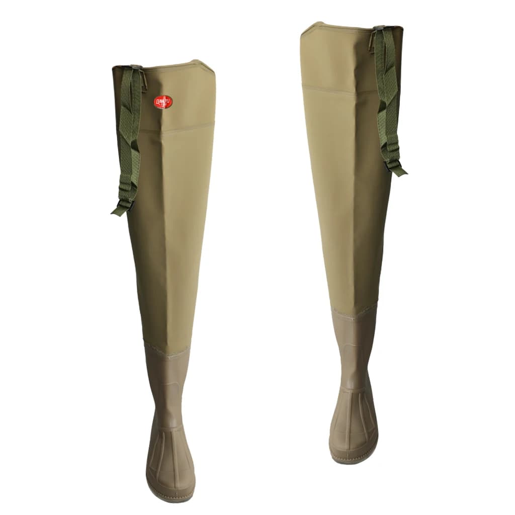 Bottes de pêche cuissardes étanches genou hautes waders pour pêche en rivière