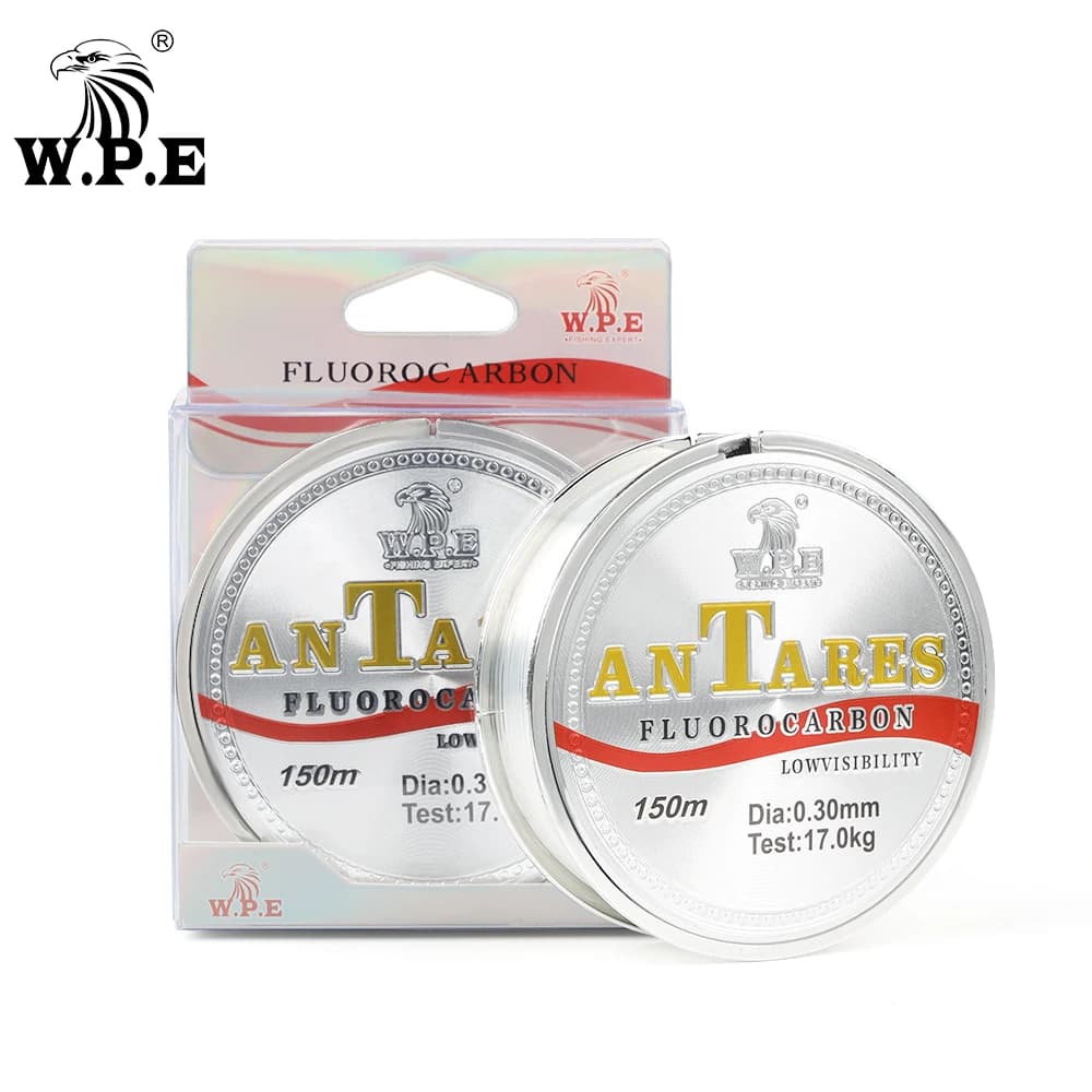 Ligne de pêche fluorocarbone ANTEROS W.P.E 150m pour carpe 10-41kg diamètre 0.20-0.60mm