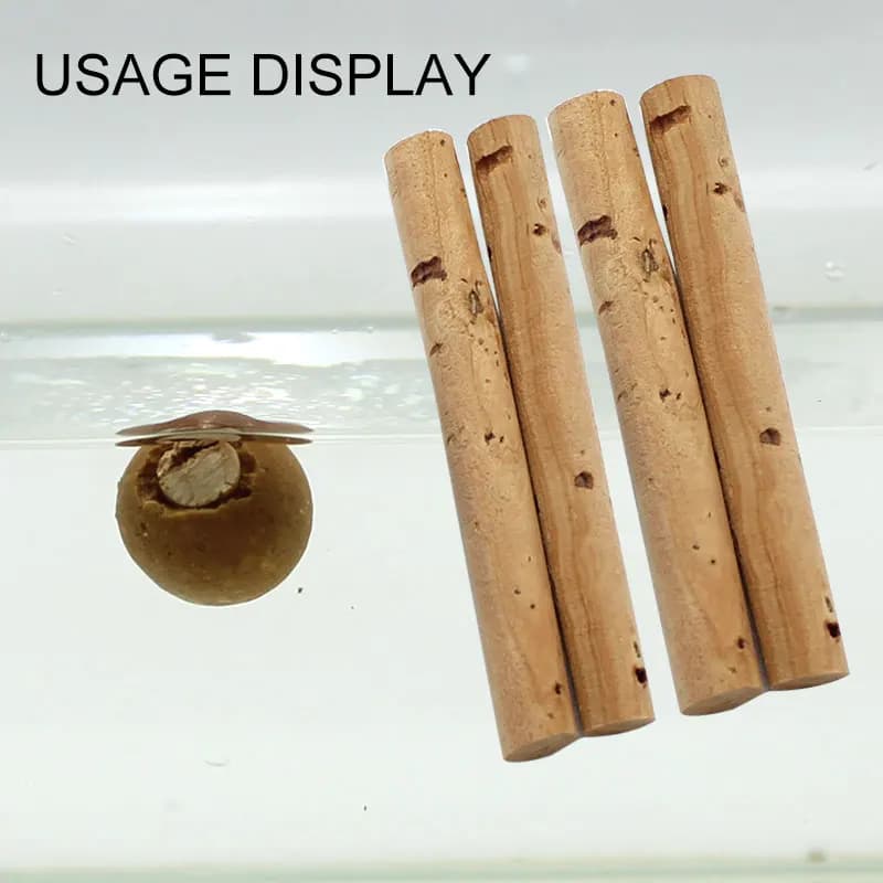 Bouchons liège 6mm et 8mm pour bouillettes flottantes - accessoires montage carpe pop-up wafter