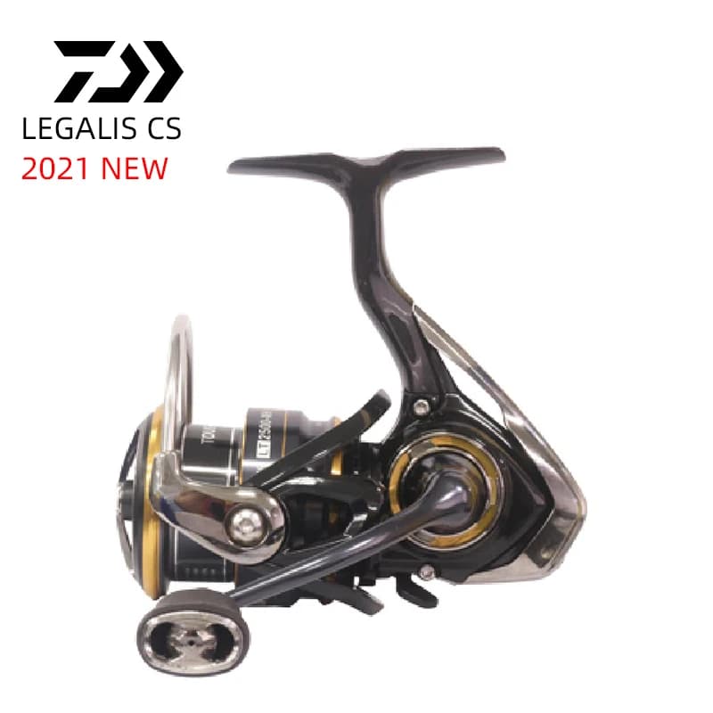 Moulinet de pêche spinning Daiwa Legalis CS LT 6+1 roulements - drague max 12kg pour pêche légère et précise