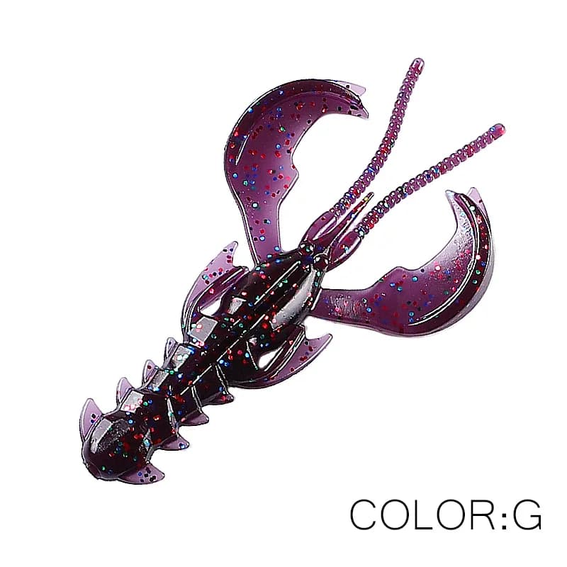 Leurre souple homard 65mm 40mm Supercontinent CRAZY avec odeur crevette pour pêche en mer