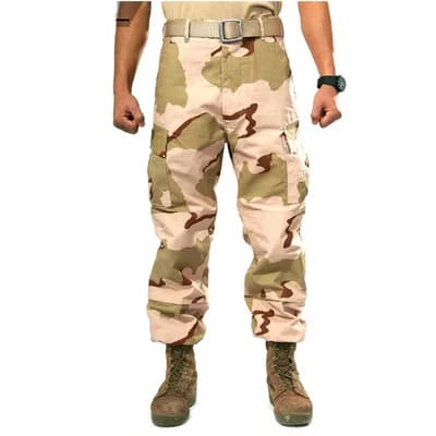 Pantalon camouflage chasse randonnée pêche cargo tactique grande taille XS-XXL homme