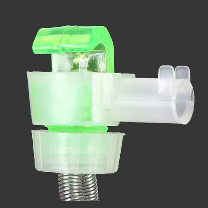 Cloches de pêche avec clip pour canne et pince de fixation alarmes de touche carpe accessoires