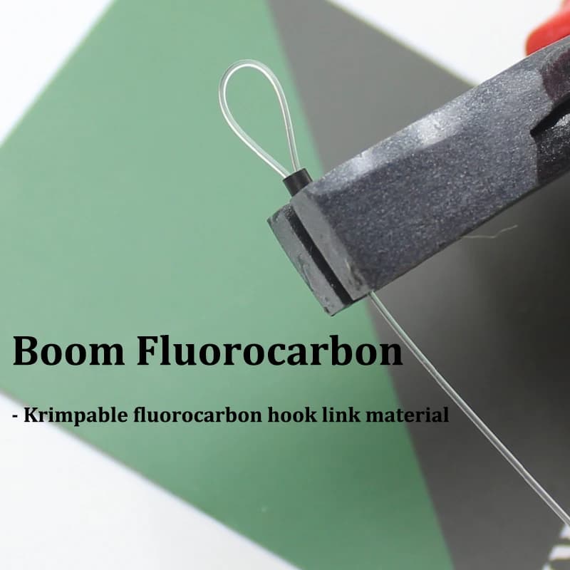Bas de ligne fluorocarbone pour pêche à la carpe en combi rig et chod rig 15