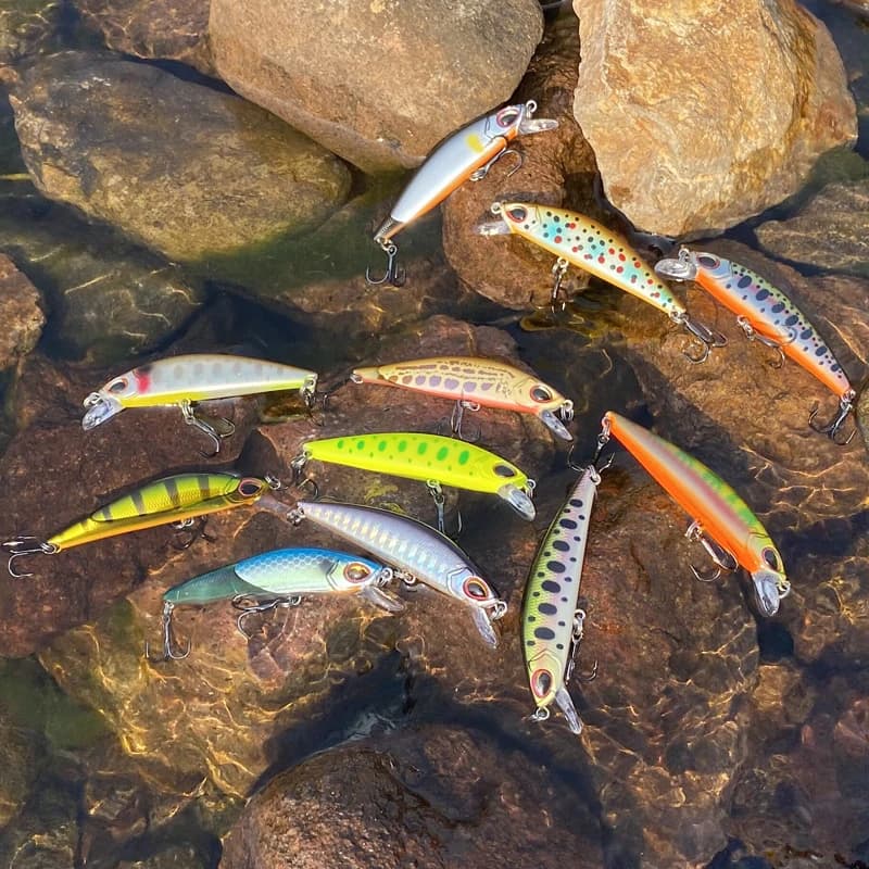 Leurre pêche minnow coulant 63mm 7.5g pour truite, perche, brochet et black bass - Leurres artificiels haute performance