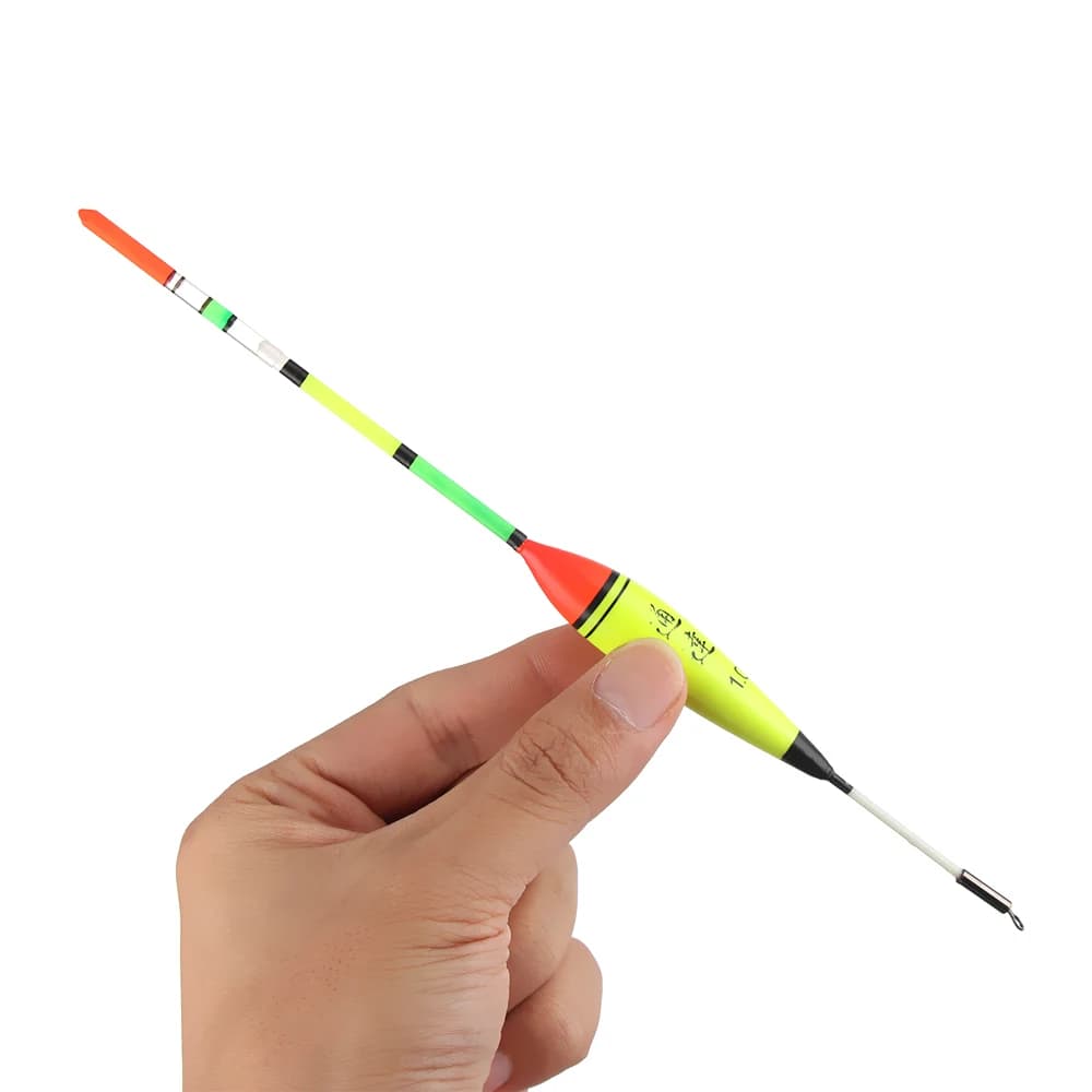Flotteur lumineux de pêche nocturne 2 styles boule et bâton Eva pour camping et extérieur