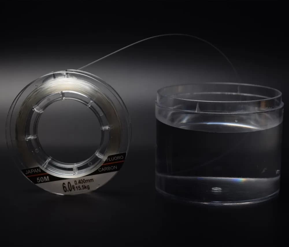 Ligne de pêche fluorocarbone Full Sink Mavllos, 50m 100m, leader carpe monofilament japonais