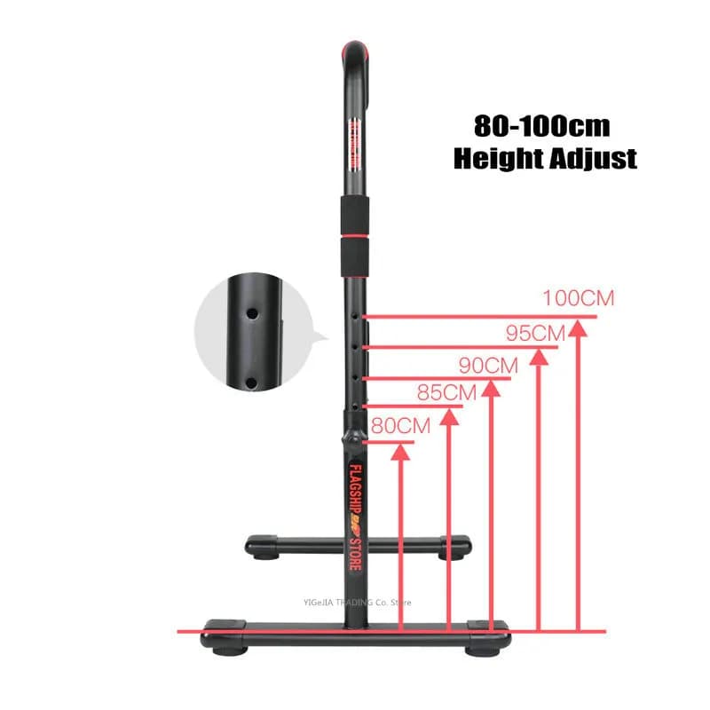 Barre de traction réglable 80-100cm multifonction - Support dips et pompes pour maison